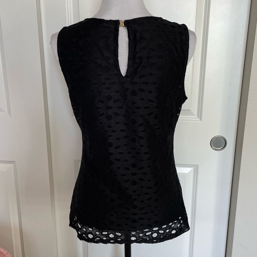 Banana republic Black Lace Tank Too size Medium - Picture 5 of 11